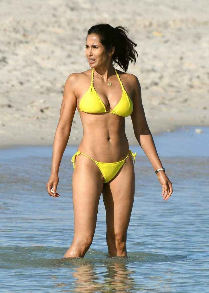 Padma Lakshmi en bikini à Miami