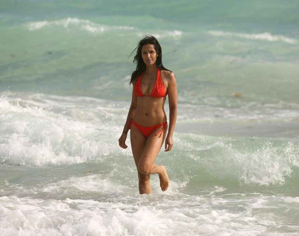 Padma Lakshmi en bikini à Miami