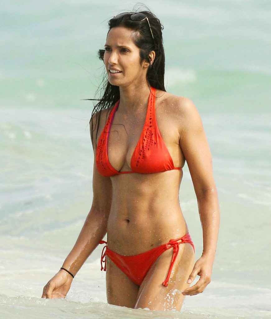 Padma Lakshmi en bikini à Miami