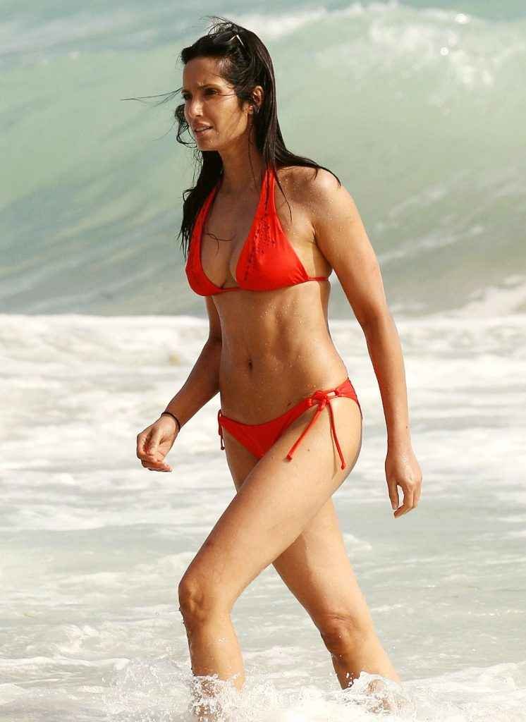 Padma Lakshmi en bikini à Miami