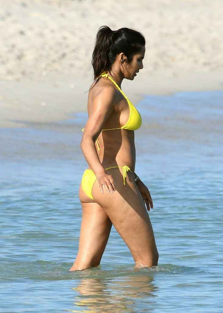 Padma Lakshmi en bikini à Miami