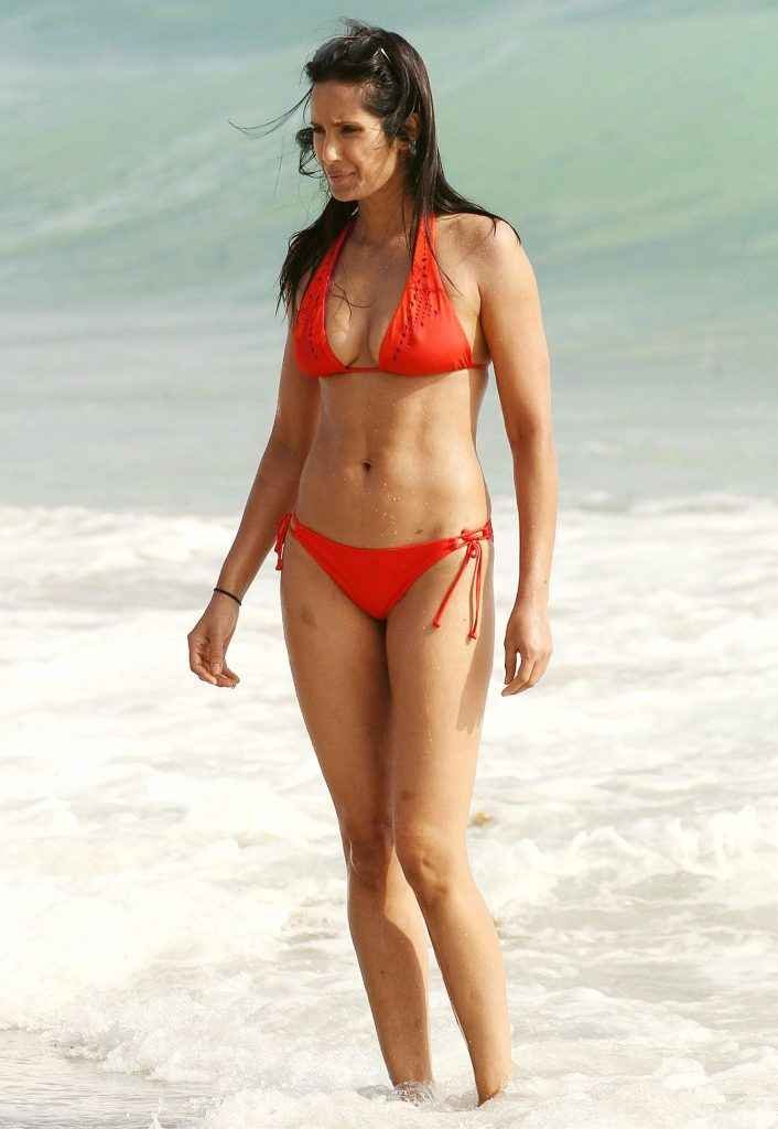 Padma Lakshmi en bikini à Miami