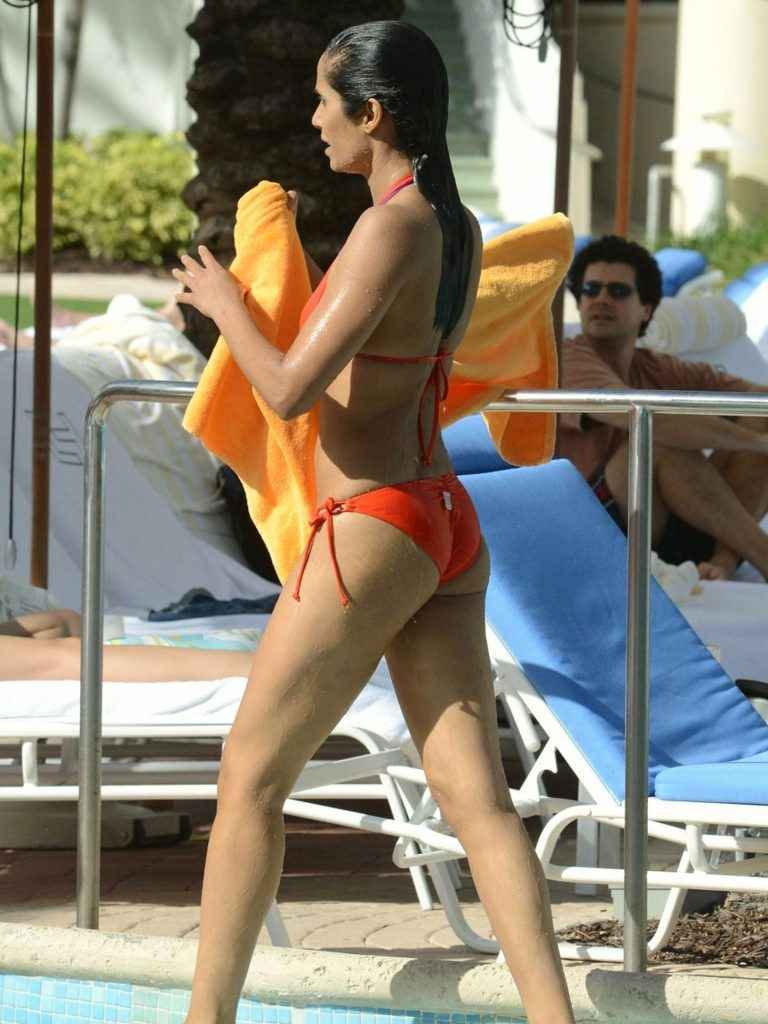 Padma Lakshmi en bikini à Miami