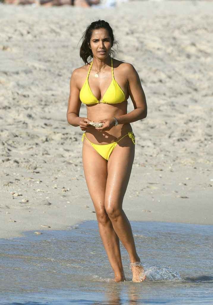 Padma Lakshmi en bikini à Miami