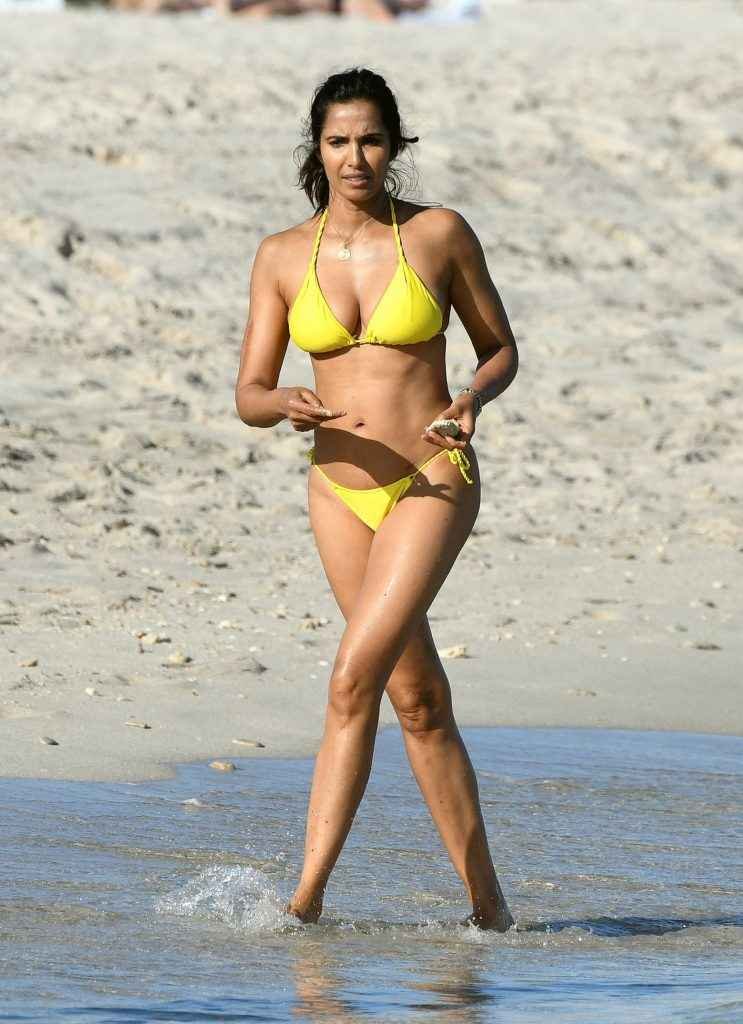 Padma Lakshmi en bikini à Miami