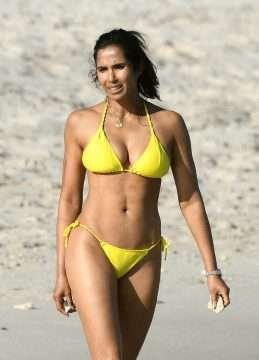 Padma Lakshmi en bikini à Miami