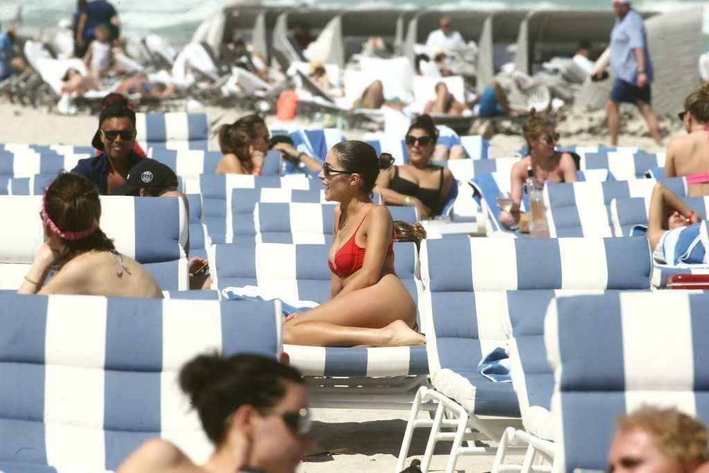 Olivia Culpo et Devon Windsor en bikini à Miami Beach