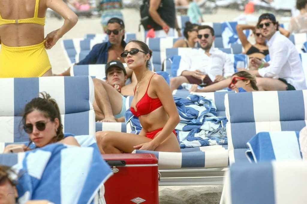 Olivia Culpo et Devon Windsor en bikini à Miami Beach