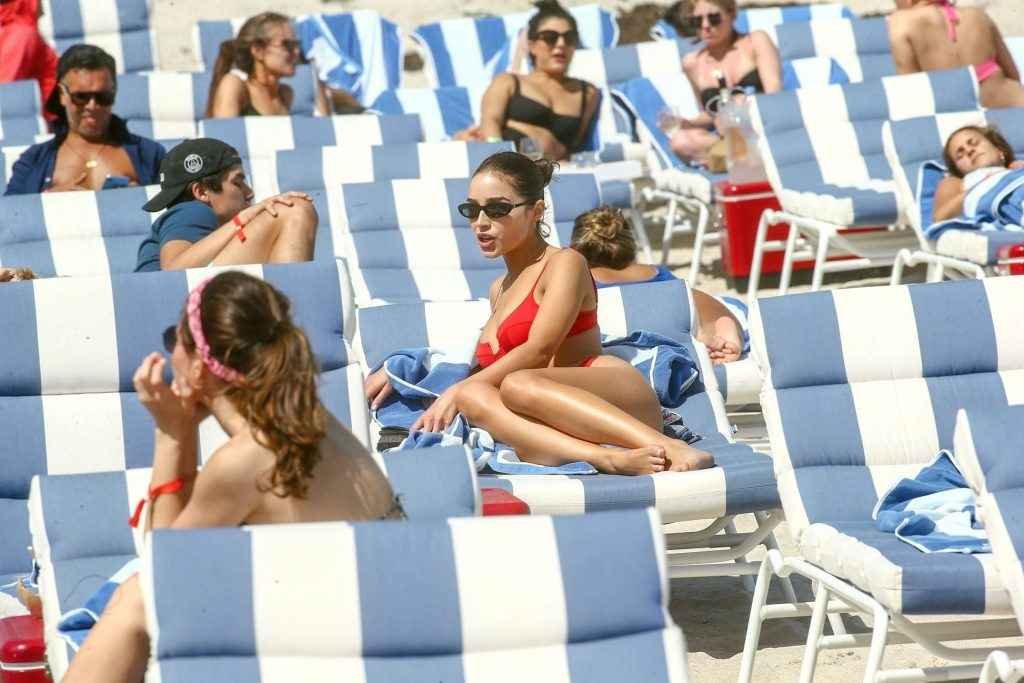 Olivia Culpo et Devon Windsor en bikini à Miami Beach