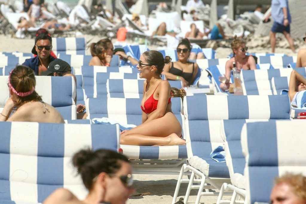 Olivia Culpo et Devon Windsor en bikini à Miami Beach