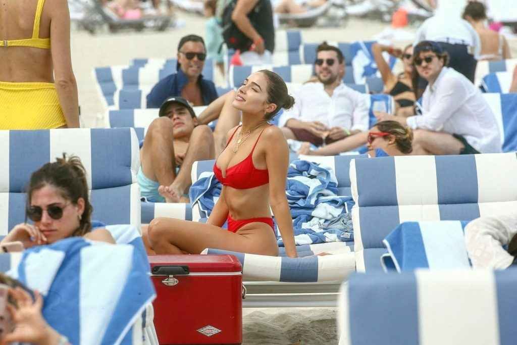 Olivia Culpo et Devon Windsor en bikini à Miami Beach