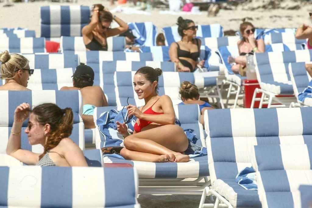 Olivia Culpo et Devon Windsor en bikini à Miami Beach