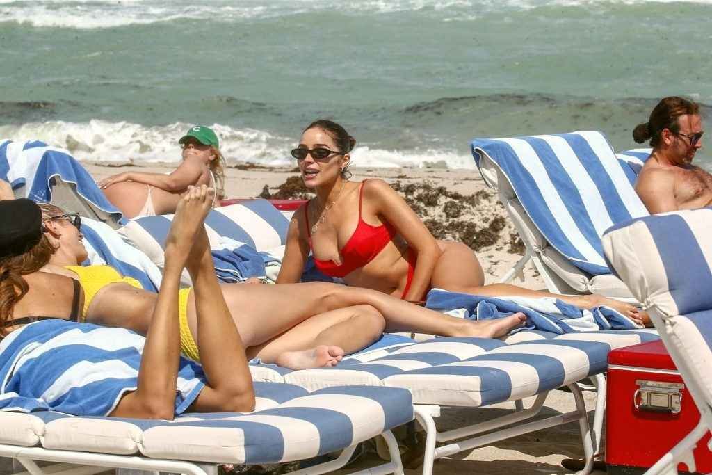 Olivia Culpo et Devon Windsor en bikini à Miami Beach