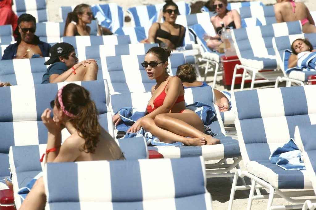 Olivia Culpo et Devon Windsor en bikini à Miami Beach