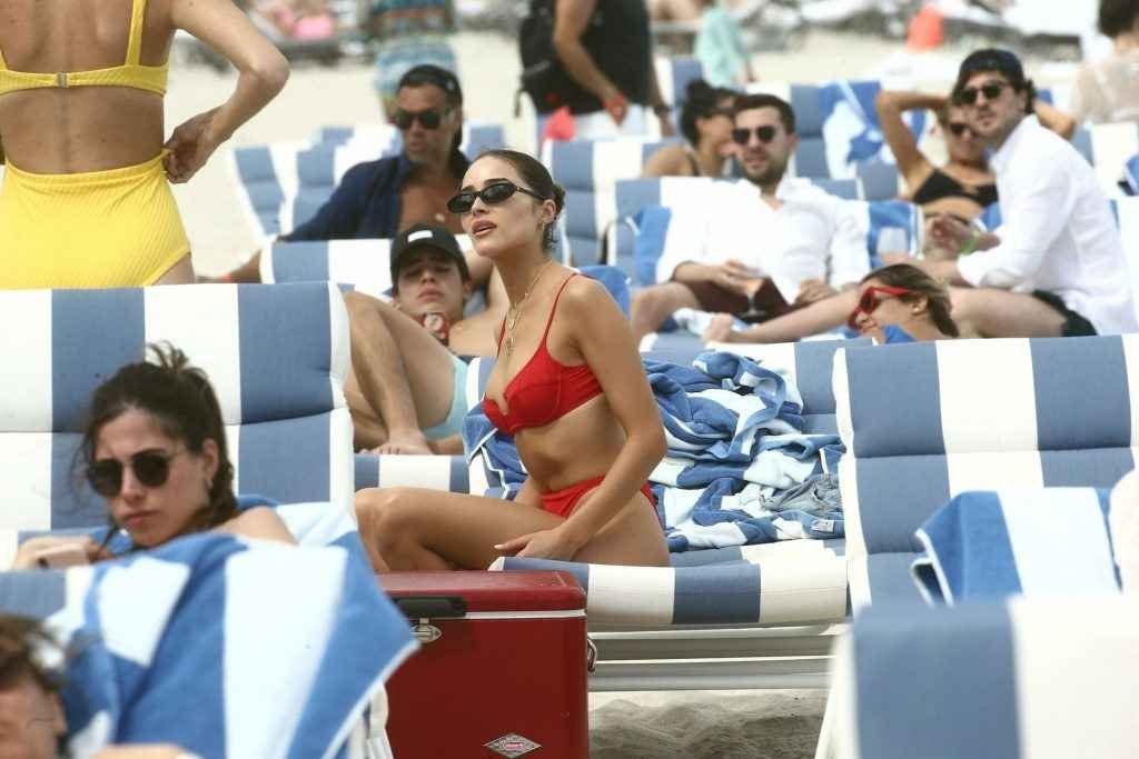 Olivia Culpo et Devon Windsor en bikini à Miami Beach