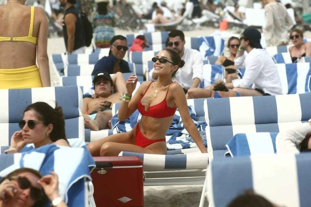 Olivia Culpo et Devon Windsor en bikini à Miami Beach