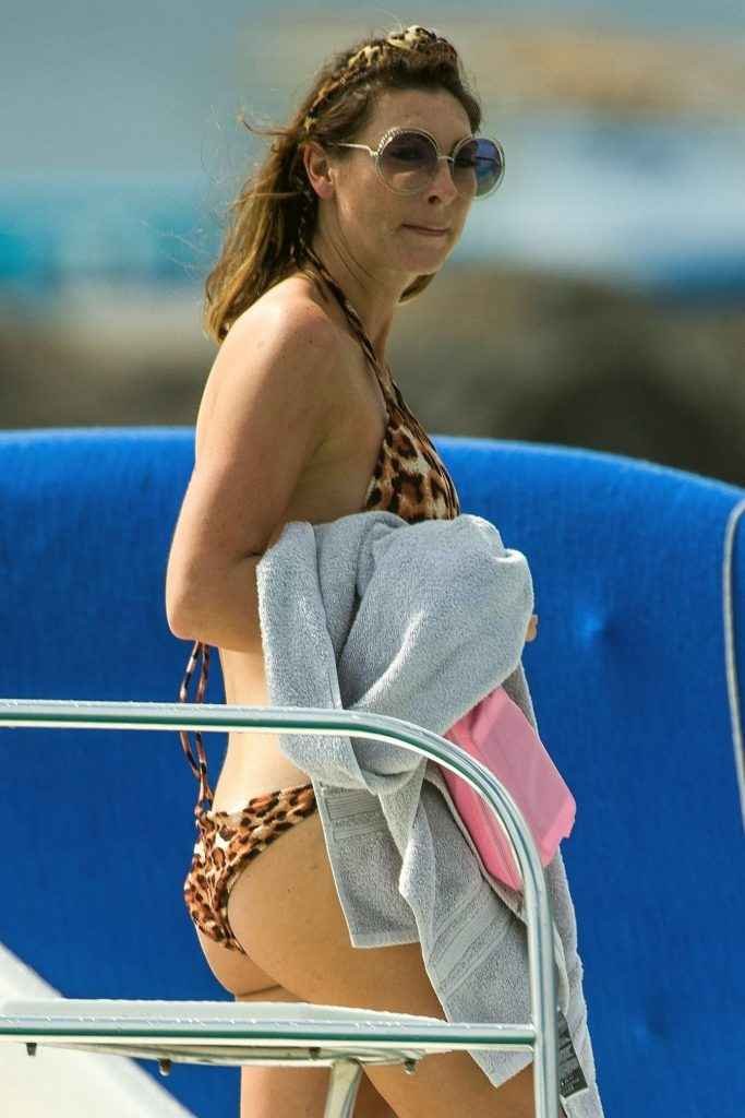 Luisa Zissman en bikini à La Barbade