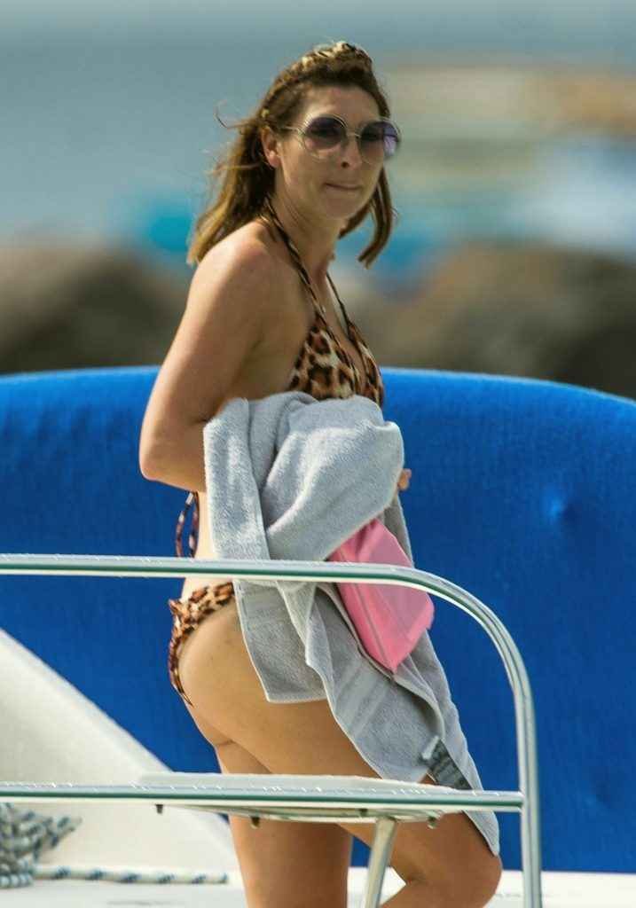 Luisa Zissman en bikini à La Barbade