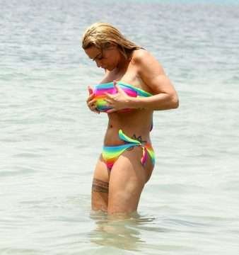 Katie Price en bikini en Thaïlande