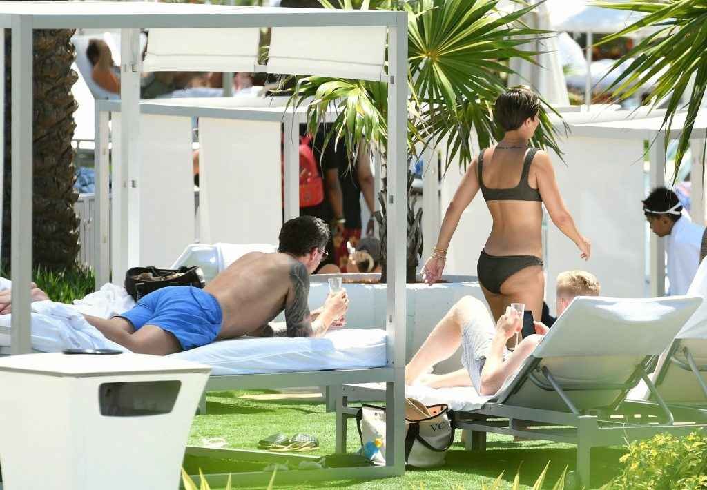 Frankie Bridge en bikini à Miami