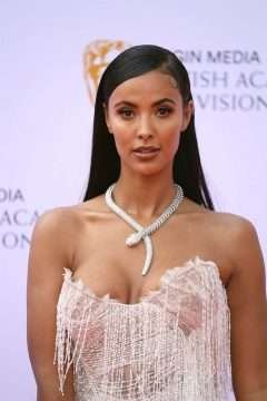 Maya Jama ouvre le décolleté aux British Academy Television Awards