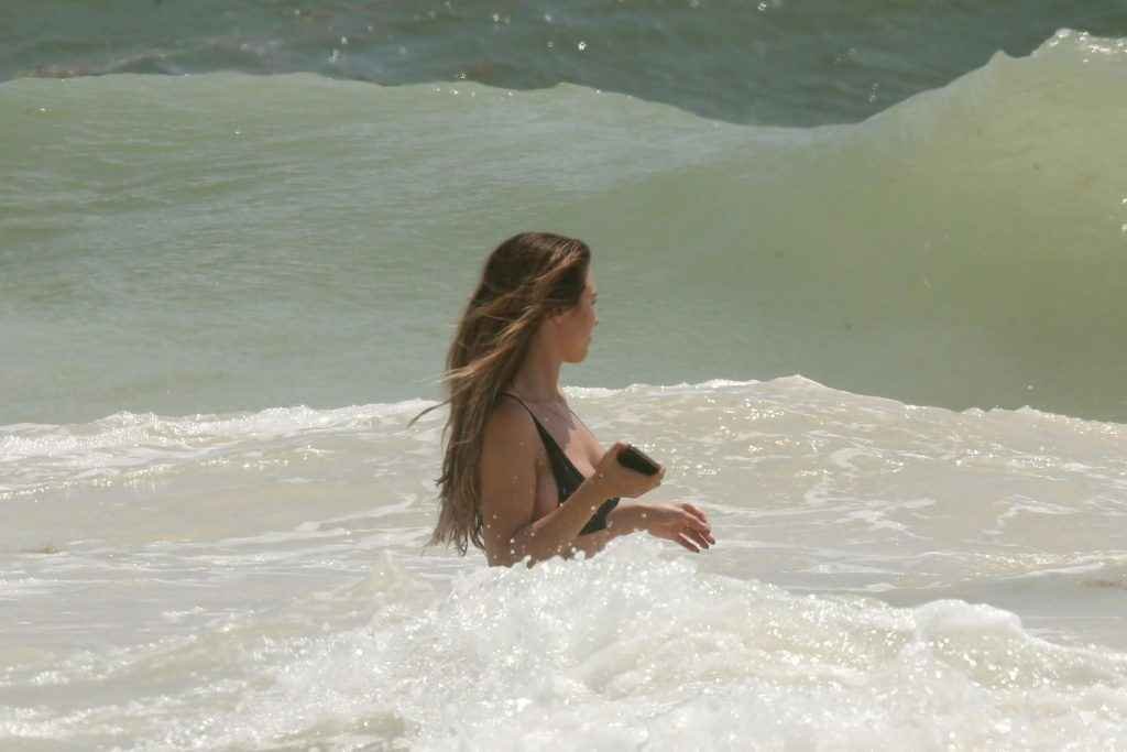 Stefanie Knight en bikini à Tulum