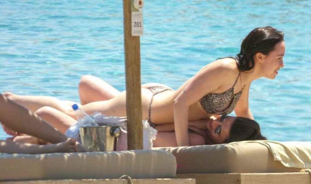 Aurora Ramazzotti en bikini à Mykonos