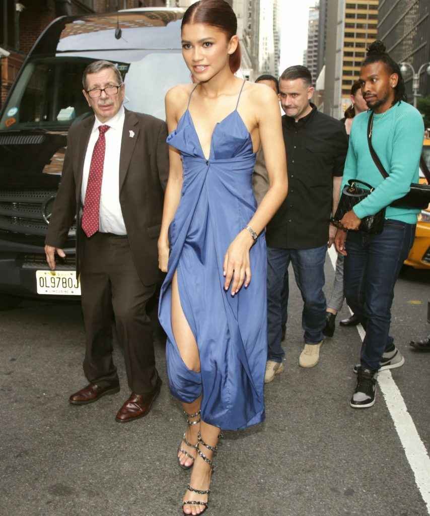 Zendaya ouvre le décolleté à New-York