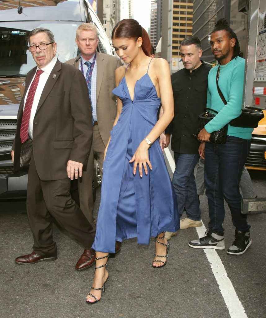 Zendaya ouvre le décolleté à New-York