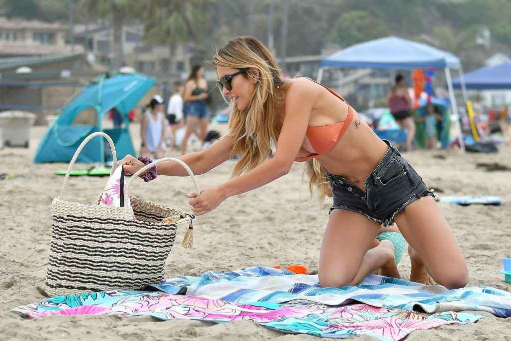 Audrina Patridge en bikini à Santa Monica