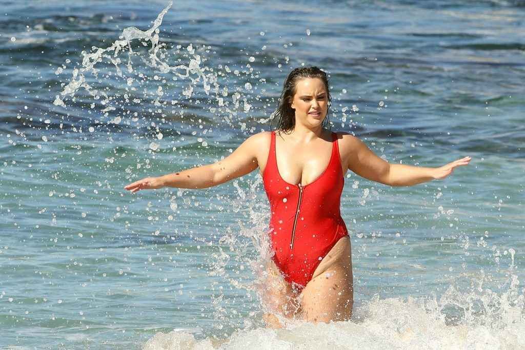 Sophia Brennan en maillot de bain à Sydney