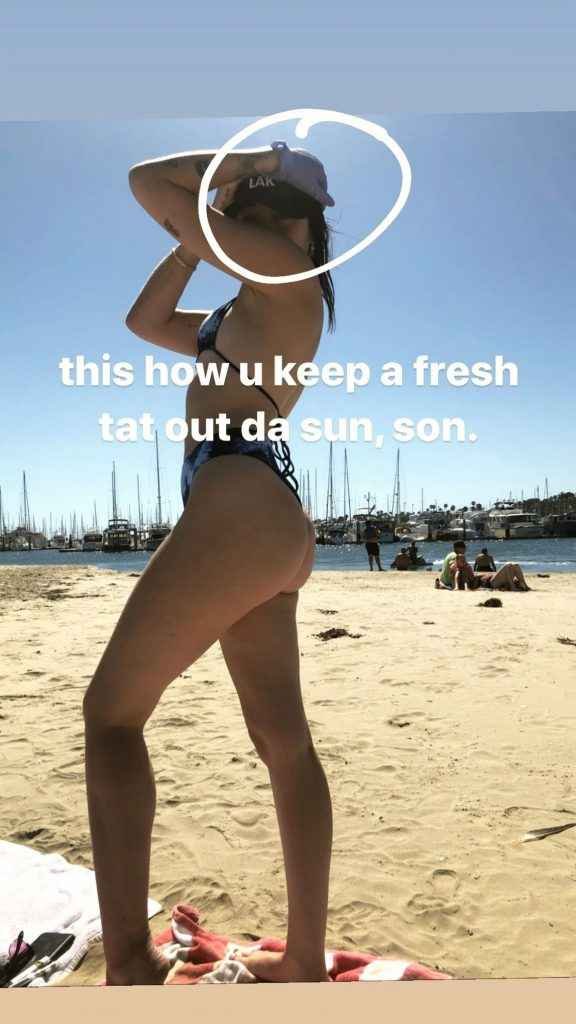 Noah Cyrus en bikini