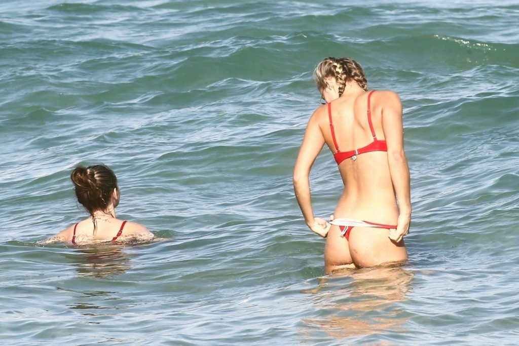 Lauren Ashley et Selena Weber en bikini à Miami