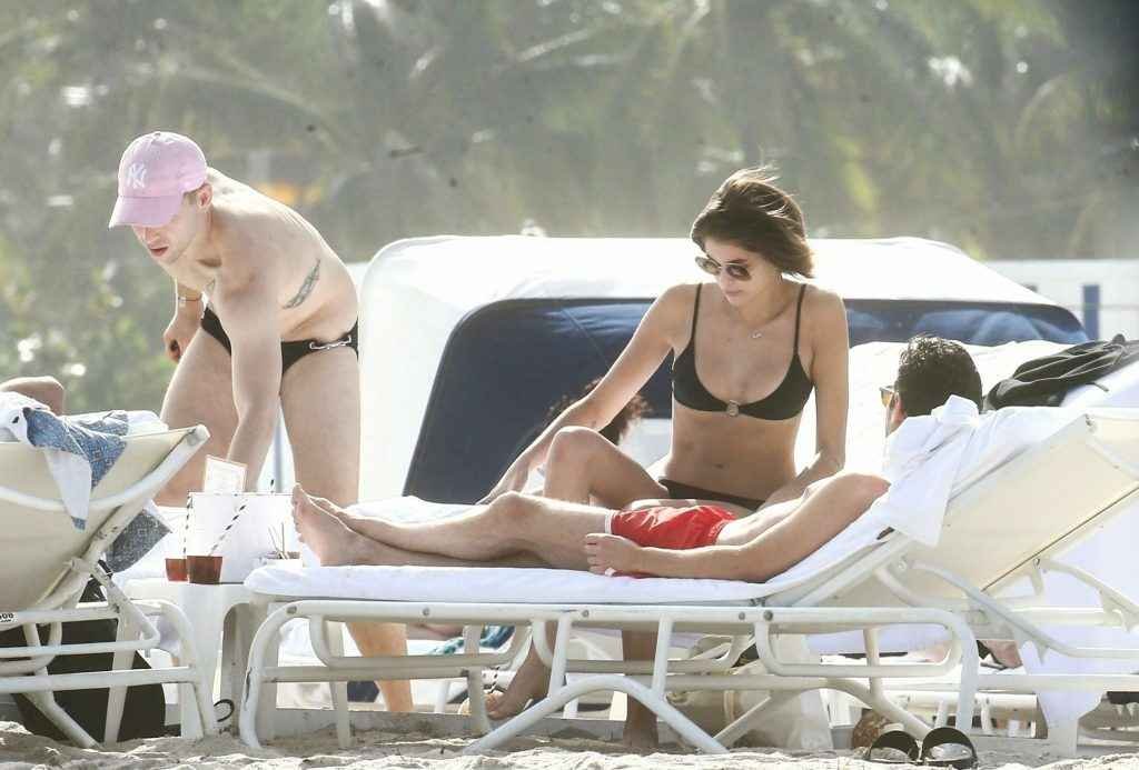 Kaia Gerber en bikini à Miami