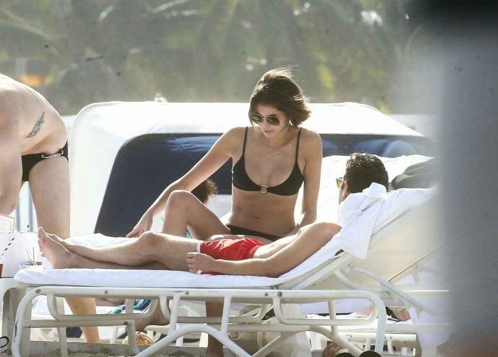 Kaia Gerber en bikini à Miami