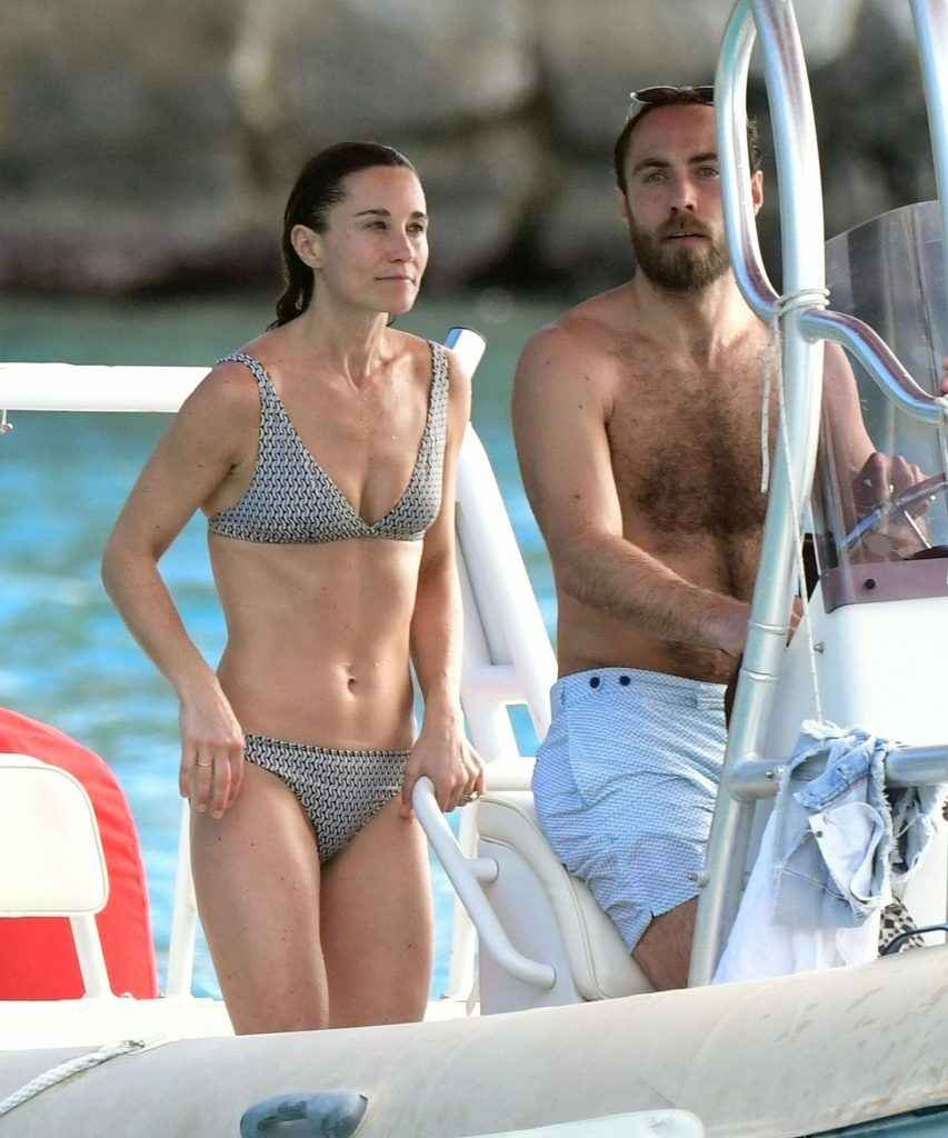 Pippa Middleton en bikini à Saint-Barthélémy