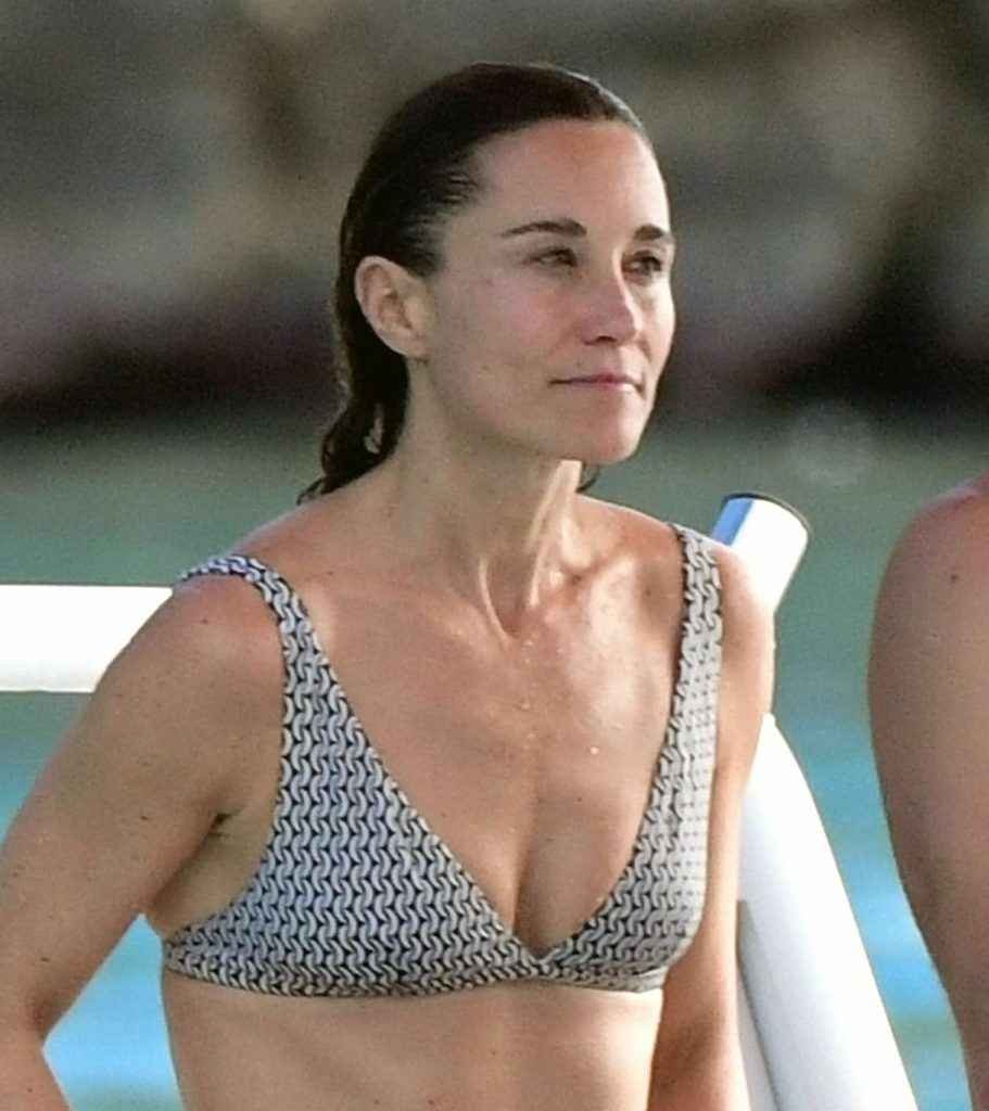 Pippa Middleton en bikini à Saint-Barthélémy