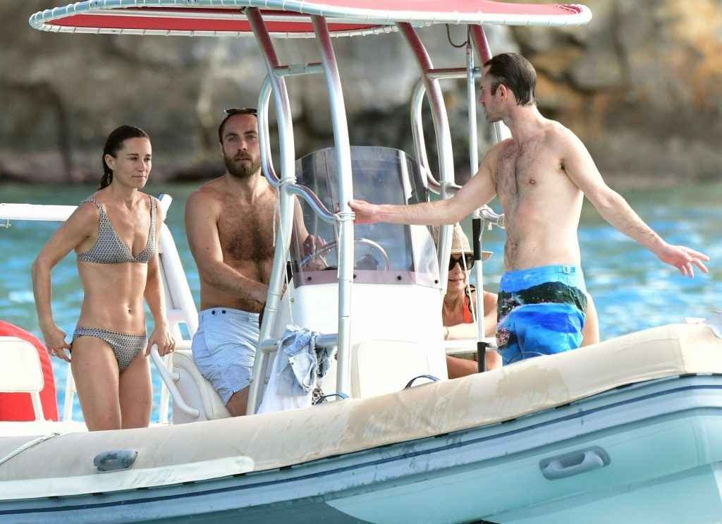 Pippa Middleton en bikini à Saint-Barthélémy