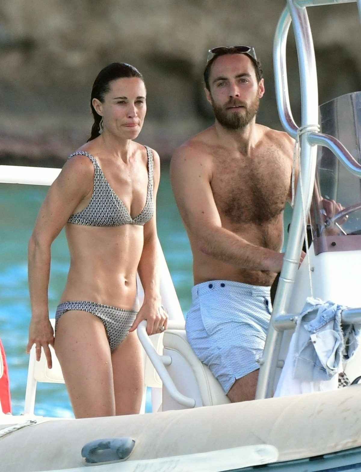 Pippa Middleton en bikini à Saint-Barthélémy