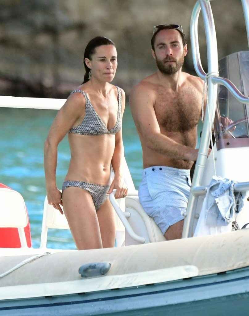 Pippa Middleton en bikini à Saint-Barthélémy