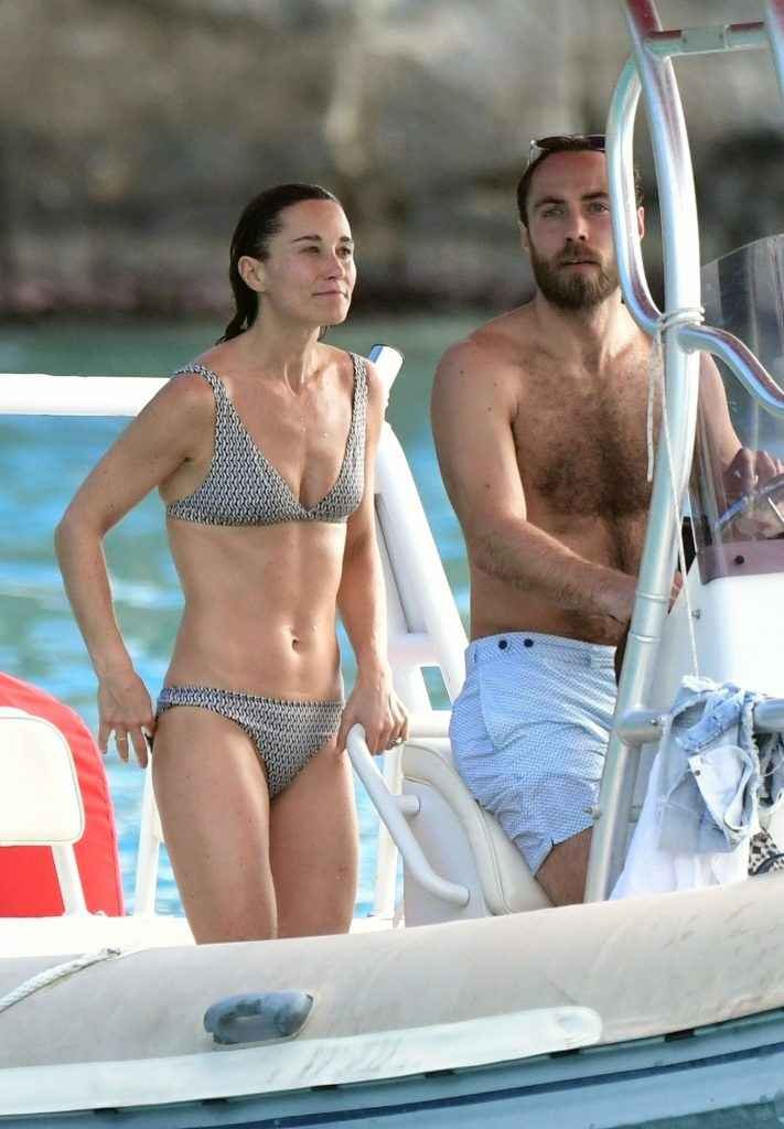 Pippa Middleton en bikini à Saint-Barthélémy