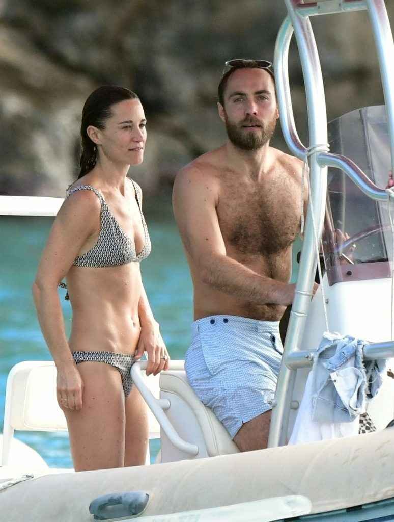 Pippa Middleton en bikini à Saint-Barthélémy