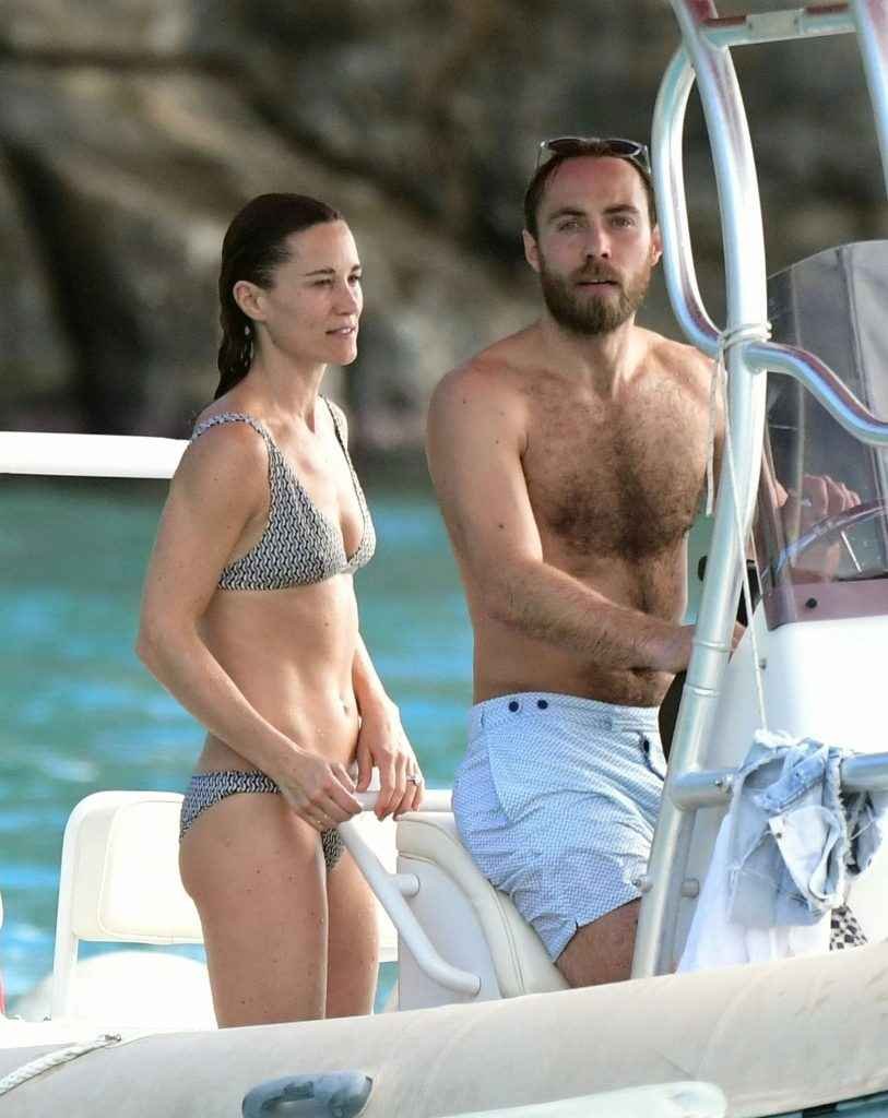 Pippa Middleton en bikini à Saint-Barthélémy