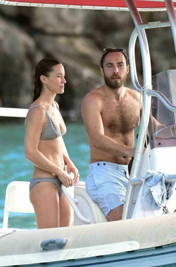 Pippa Middleton en bikini à Saint-Barthélémy