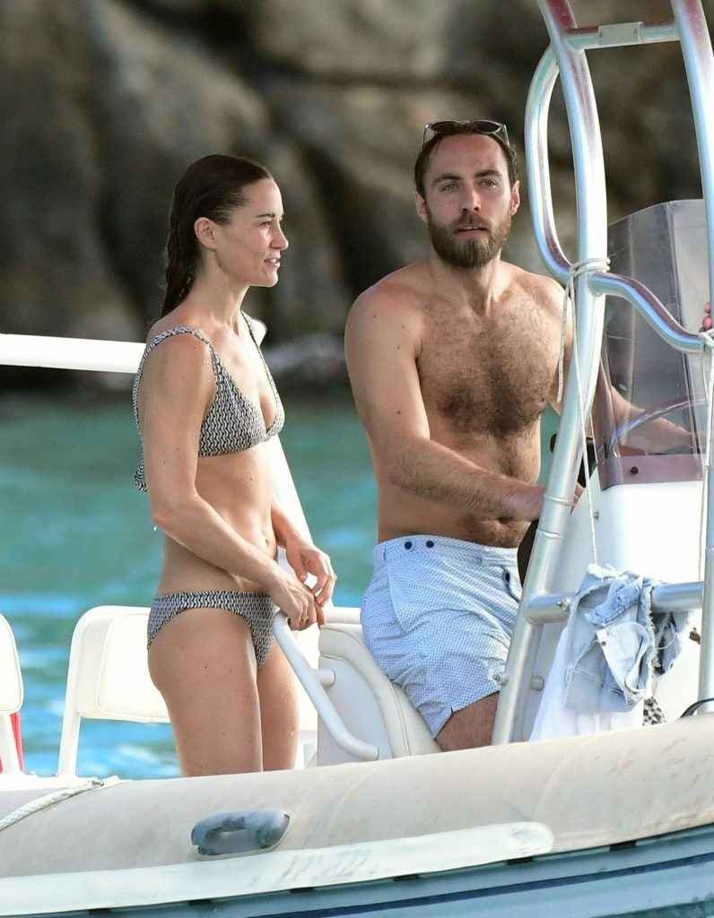 Pippa Middleton en bikini à Saint-Barthélémy