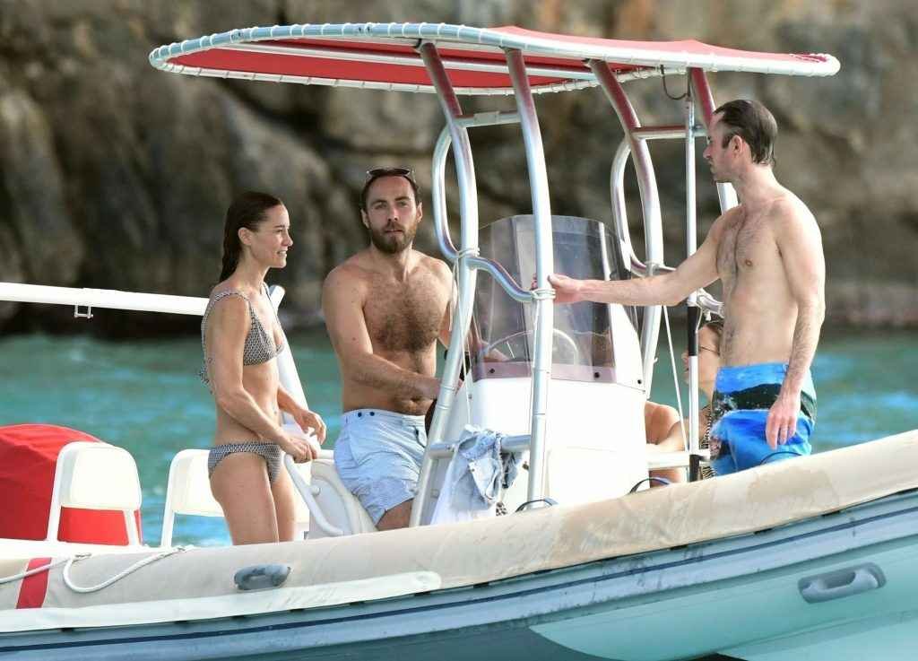 Pippa Middleton en bikini à Saint-Barthélémy