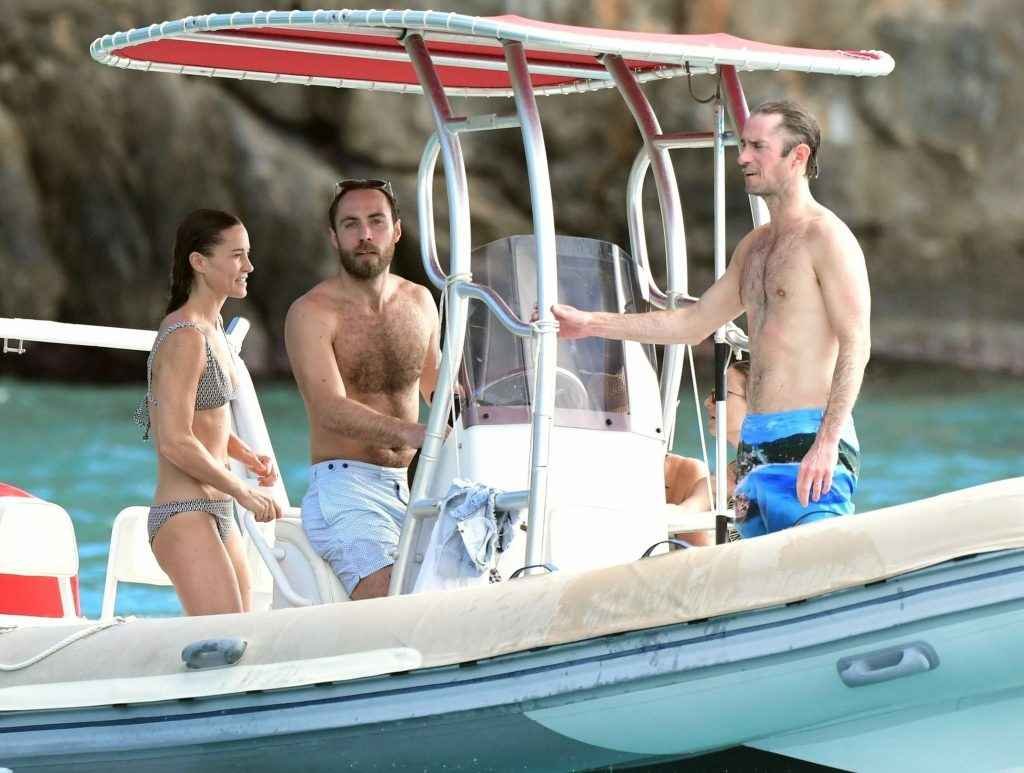 Pippa Middleton en bikini à Saint-Barthélémy