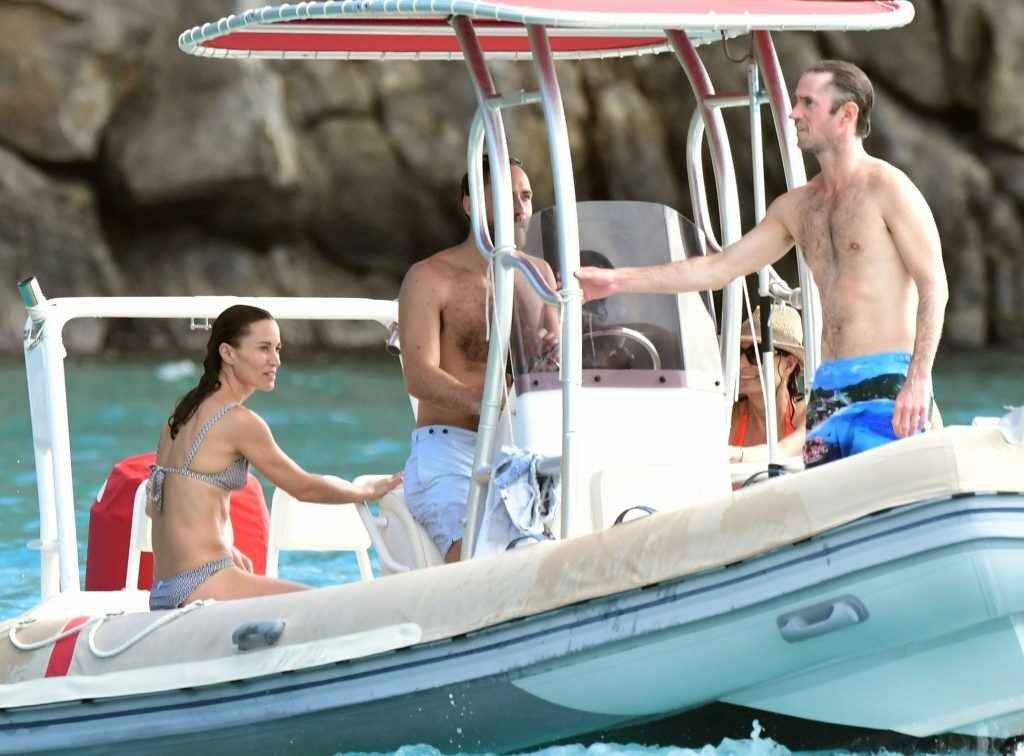 Pippa Middleton en bikini à Saint-Barthélémy