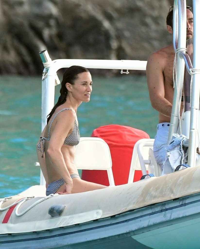 Pippa Middleton en bikini à Saint-Barthélémy