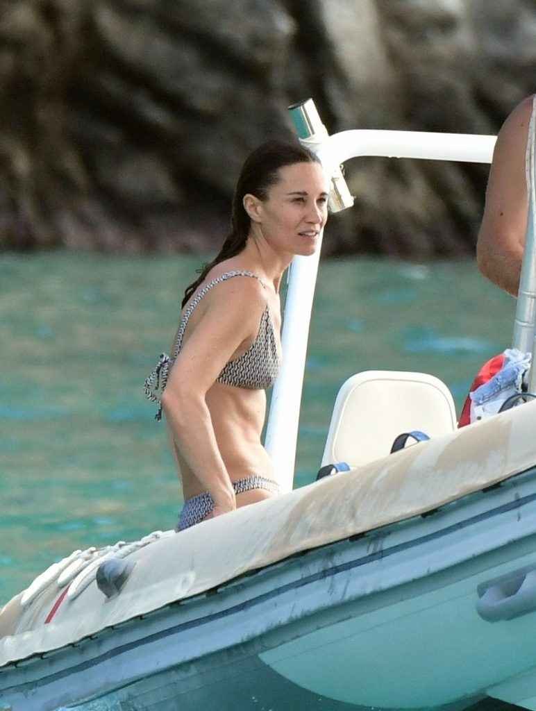 Pippa Middleton en bikini à Saint-Barthélémy